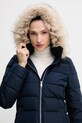 Páperová bunda Tommy Hilfiger tmavomodrá WW0WW47540