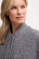 Tommy Hilfiger jachetă din amestec de lână gri WW0WW45724