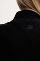 Tommy Hilfiger jachetă din amestec de lână WW0WW45724 negru