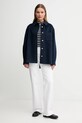 Jakna z dodatkom volne Tommy Hilfiger WW0WW46558 mornarsko modra AW25