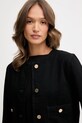 Tommy Hilfiger kurtka bawełniana czarny WW0WW46772