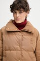 Tommy Hilfiger kurtka puchowa brązowy WW0WW47294