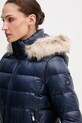Péřová bunda Tommy Hilfiger námořnická modř WW0WW47354