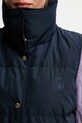 Tommy Hilfiger vestă de puf WW0WW46545 bleumarin