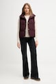 Páperová vesta Tommy Hilfiger WW0WW46545 burgundské AW25