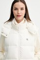 Calvin Klein Jeans bezrękawnik puchowy beżowy LV047D500G