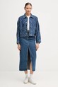 Τζιν μπουφάν Calvin Klein Jeans LV047D749G μπλε NC25
