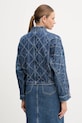 Odzież Calvin Klein Jeans kurtka jeansowa LV047D749G niebieski