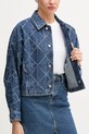 Τζιν μπουφάν Calvin Klein Jeans LV047D749G μπλε