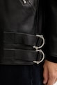 Δερμάτινo jacket BOSS 50547474 μαύρο