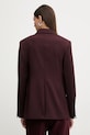 Ρούχα Σακάκι με προσθήκη μάλλινου υφάσματος Filippa K 31825.FK μπορντό
