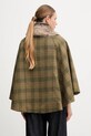 Odjeća Vuneni pončo Barbour LILY LWO0253 zelena