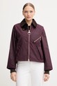 Barbour kurtka ARLENE nieocieplane bordowy LWX1482