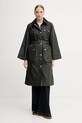 Barbour kurtka bawełniana MILDA nieocieplane zielony LWX1486