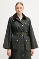 Barbour kurtka bawełniana MILDA zielony LWX1486