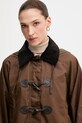 Barbour kurtka bawełniana MYRA brązowy LWX1489