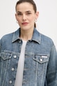 Calvin Klein Jeans giacca di jeans in cotone blu LV047D725G