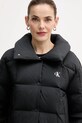 Calvin Klein Jeans kurtka puchowa czarny LV044D521G