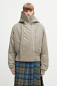 Rick Owens DRKSHDW kurtka Cropped Alice Parka pozostałe beżowy DS02E7731.NP