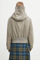 Rick Owens DRKSHDW kurtka Cropped Alice Parka beżowy DS02E7731.NP