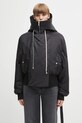 Rick Owens DRKSHDW kurtka Cropped Alice Parka pozostałe czarny DS02E7731.NP