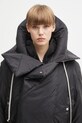 Rick Owens DRKSHDW kurtka Cropped Alice Parka DS02E7731.NP czarny