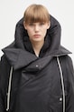 Μπουφάν Rick Owens DRKSHDW Cropped Alice Parka DS02E7731.NP μαύρο