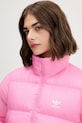 adidas Originals rövid kabát Adicolor rózsaszín JX2946