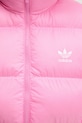 adidas Originals rövid kabát Adicolor JX2946 rózsaszín