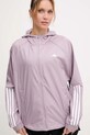 adidas Performance kurtka do biegania HYGLM różowy JX7382