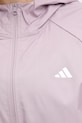 adidas Performance kabát futáshoz HYGLM JX7382 rózsaszín