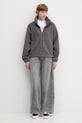 Φλις μπουφάν adidas Originals Essentials JW2784 γκρί AW25