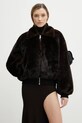 Jakna Coperni Faux Fur Bomber S podlogo rjava COPBL33F9015