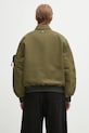 Odzież Coperni kurtka Bomber COPBL32F3003 zielony