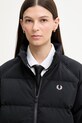 Fred Perry kurtka puchowa damska czarny J1118