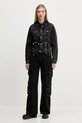 Джинсовая куртка Karl Lagerfeld Jeans A4W14012 чёрный AW25