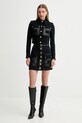 Elisabetta Franchi kurtka GI15957E2 czarny AW25