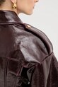 Μπουφάν Elisabetta Franchi GB00458E2 μπορντό