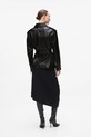 Karl Lagerfeld geacă de piele A4W14061 negru AW25