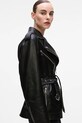 Îmbrăcăminte Karl Lagerfeld geacă de piele A4W14061 negru