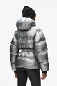 Karl Lagerfeld geacă A4W15066 argintiu AW25