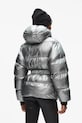 Bunda Karl Lagerfeld A4W15066 strieborná AW25