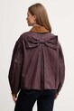 Odzież Barbour kurtka woskowana x Farm Rio LWX1505 bordowy
