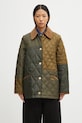 Куртка Barbour Lorrie Quilted Jacket без капюшона зелёный LQU1834GN71
