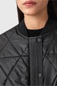 Μπουφάν bomber AllSaints ALII W051OD μαύρο AW25