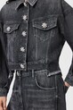 Ρούχα Τζιν μπουφάν AllSaints BETH W033OD μαύρο