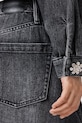 AllSaints kurtka jeansowa BETH czarny W033OD