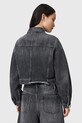 Τζιν μπουφάν AllSaints BETH W033OD μαύρο