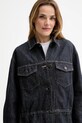 AllSaints giacca di jeans in cotone DENBY blu navy W100PD