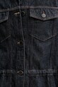 AllSaints giacca di jeans in cotone DENBY W100PD blu navy